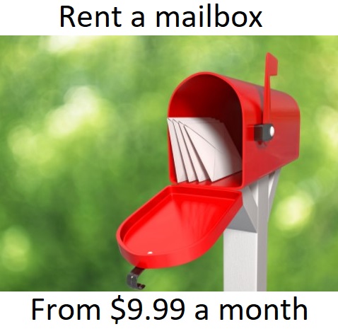 Rent a mailbox