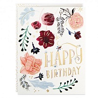 Happy Day and Happier Year Birthday Card