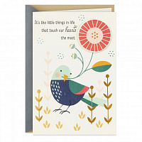 You Make a Difference Folk Art Thank-You Card