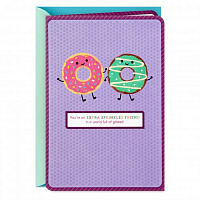 Extra Sprinkles Donut Friendship Card